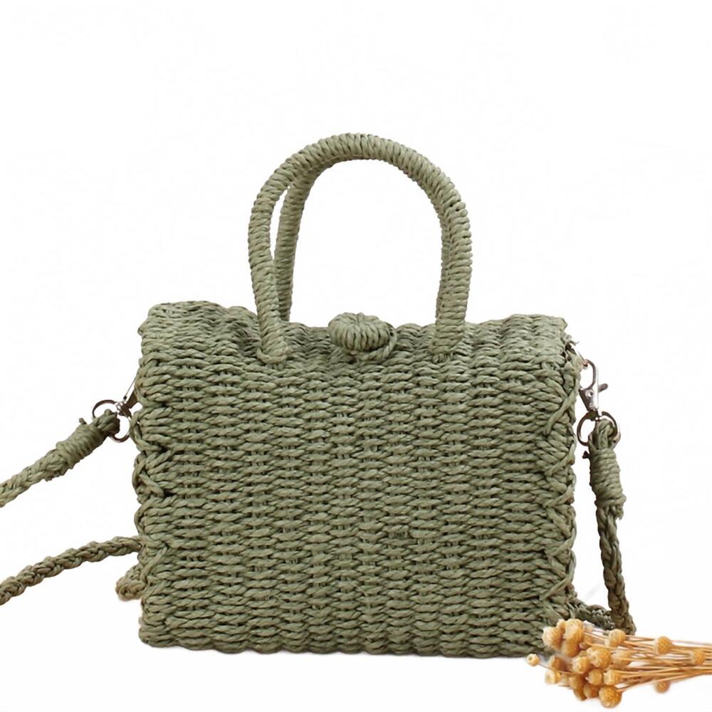 NEW ACCITY women's paola mid size crossbody bag in olive